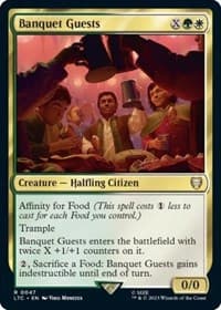 Banquet Guests - Commander: The Lord of the Rings: Tales of Middle-earth - Magic: The Gathering card