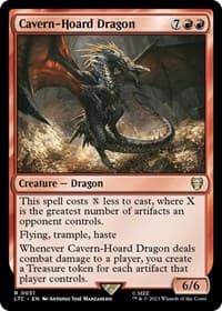 Cavern-Hoard Dragon - Commander: The Lord of the Rings: Tales of Middle-earth - Magic: The Gathering card