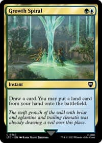 Growth Spiral - Commander: The Lord of the Rings: Tales of Middle-earth - Magic: The Gathering card