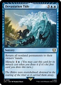 Devastation Tide - Commander: The Lord of the Rings: Tales of Middle-earth - Magic: The Gathering card