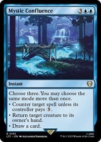 Mystic Confluence - Commander: The Lord of the Rings: Tales of Middle-earth - Magic: The Gathering card