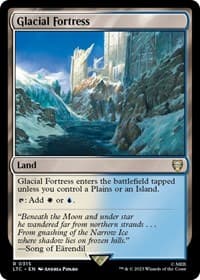 Glacial Fortress - Commander: The Lord of the Rings: Tales of Middle-earth - Magic: The Gathering card