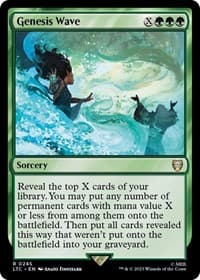 Genesis Wave - Commander: The Lord of the Rings: Tales of Middle-earth - Magic: The Gathering card