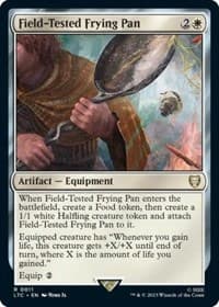 Field-Tested Frying Pan - Commander: The Lord of the Rings: Tales of Middle-earth - Magic: The Gathering card