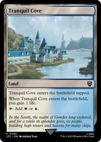 Tranquil Cove - Commander: The Lord of the Rings: Tales of Middle-earth - Magic: The Gathering card