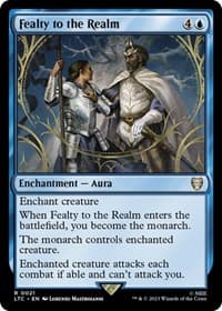 Fealty to the Realm - Commander: The Lord of the Rings: Tales of Middle-earth - Magic: The Gathering card