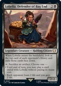 Lobelia, Defender of Bag End - Commander: The Lord of the Rings: Tales of Middle-earth - Magic: The Gathering card