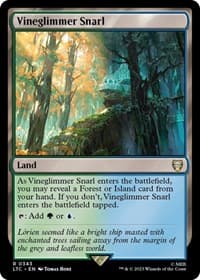 Vineglimmer Snarl - Commander: The Lord of the Rings: Tales of Middle-earth - Magic: The Gathering card