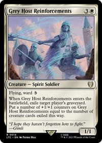 Grey Host Reinforcements - Commander: The Lord of the Rings: Tales of Middle-earth - Magic: The Gathering card