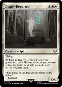 Dearly Departed - Commander: The Lord of the Rings: Tales of Middle-earth - Magic: The Gathering card