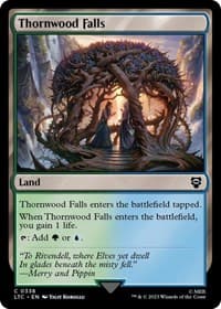 Thornwood Falls - Commander: The Lord of the Rings: Tales of Middle-earth - Magic: The Gathering card
