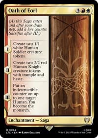 Oath of Eorl - Commander: The Lord of the Rings: Tales of Middle-earth - Magic: The Gathering card
