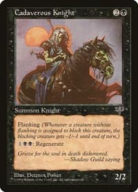 Cadaverous Knight - Mirage - Magic: The Gathering card