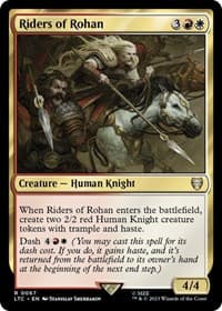 Riders of Rohan - Commander: The Lord of the Rings: Tales of Middle-earth - Magic: The Gathering card