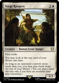 Verge Rangers - Commander: The Lord of the Rings: Tales of Middle-earth - Magic: The Gathering card