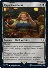 Rapacious Guest - Commander: The Lord of the Rings: Tales of Middle-earth - Magic: The Gathering card