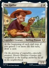 The Gaffer - Commander: The Lord of the Rings: Tales of Middle-earth - Magic: The Gathering card