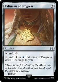 Talisman of Progress - Commander: The Lord of the Rings: Tales of Middle-earth - Magic: The Gathering card