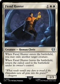 Fiend Hunter - Commander: The Lord of the Rings: Tales of Middle-earth - Magic: The Gathering card
