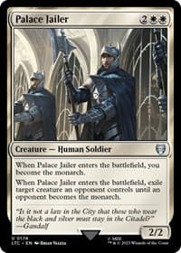 Palace Jailer - Commander: The Lord of the Rings: Tales of Middle-earth - Magic: The Gathering card