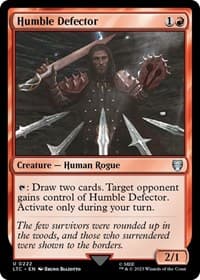 Humble Defector - Commander: The Lord of the Rings: Tales of Middle-earth - Magic: The Gathering card