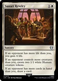 Sunset Revelry - Commander: The Lord of the Rings: Tales of Middle-earth - Magic: The Gathering card