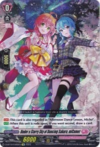 Under a Starry Sky of Dancing Sakura, miComet - D-BT10: Dragon Masquerade - Cardfight Vanguard card
