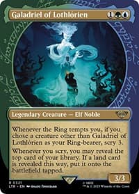 Galadriel of Lothlorien (Showcase) - Universes Beyond: The Lord of the Rings: Tales of Middle-earth - Magic: The Gathering card
