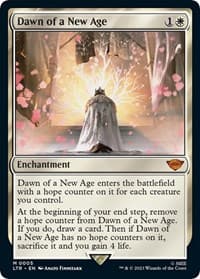 Dawn of a New Age - Universes Beyond: The Lord of the Rings: Tales of Middle-earth - Magic: The Gathering card