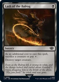 Lash of the Balrog - Universes Beyond: The Lord of the Rings: Tales of Middle-earth - Magic: The Gathering card