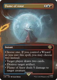 Flame of Anor (Borderless) - Universes Beyond: The Lord of the Rings: Tales of Middle-earth - Magic: The Gathering card