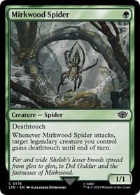 Mirkwood Spider - Universes Beyond: The Lord of the Rings: Tales of Middle-earth - Magic: The Gathering card