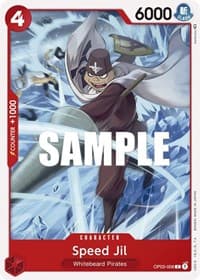 Speed Jil - Pillars of Strength - One Piece Card Game card