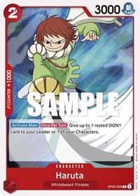 Haruta - Pillars of Strength - One Piece Card Game card