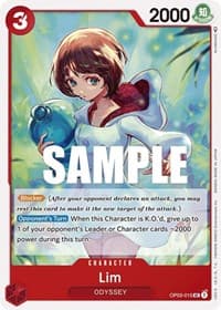 Lim - Pillars of Strength - One Piece Card Game card