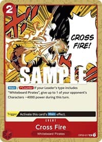 Cross Fire - Pillars of Strength - One Piece Card Game card