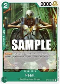 Pearl - Pillars of Strength - One Piece Card Game card