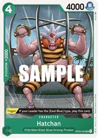 Hatchan - Pillars of Strength - One Piece Card Game card