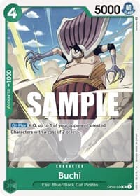 Buchi - Pillars of Strength - One Piece Card Game card