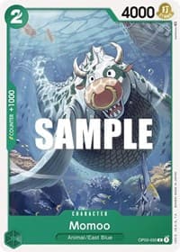 Momoo - Pillars of Strength - One Piece Card Game card