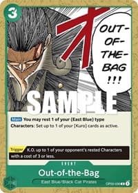 Out-of-the-Bag - Pillars of Strength - One Piece Card Game card
