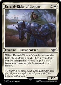 Errand-Rider of Gondor - Universes Beyond: The Lord of the Rings: Tales of Middle-earth - Magic: The Gathering card