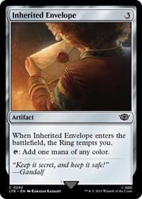 Inherited Envelope - Universes Beyond: The Lord of the Rings: Tales of Middle-earth - Magic: The Gathering card