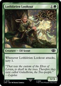 Lothlorien Lookout - Universes Beyond: The Lord of the Rings: Tales of Middle-earth - Magic: The Gathering card