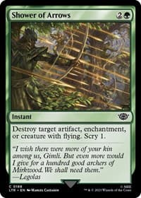 Shower of Arrows - Universes Beyond: The Lord of the Rings: Tales of Middle-earth - Magic: The Gathering card