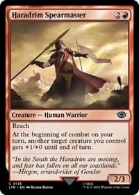 Haradrim Spearmaster - Universes Beyond: The Lord of the Rings: Tales of Middle-earth - Magic: The Gathering card