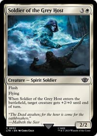 Soldier of the Grey Host - Universes Beyond: The Lord of the Rings: Tales of Middle-earth - Magic: The Gathering card