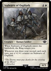 Stalwarts of Osgiliath - Universes Beyond: The Lord of the Rings: Tales of Middle-earth - Magic: The Gathering card