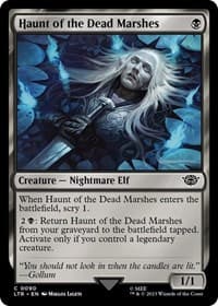 Haunt of the Dead Marshes - Universes Beyond: The Lord of the Rings: Tales of Middle-earth - Magic: The Gathering card