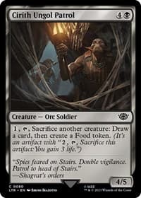 Cirith Ungol Patrol - Universes Beyond: The Lord of the Rings: Tales of Middle-earth - Magic: The Gathering card